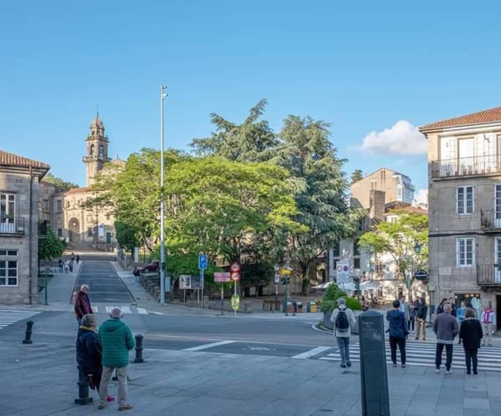 Apartamento Transito De Entrerruas Santiago de Compostela Bagian luar foto