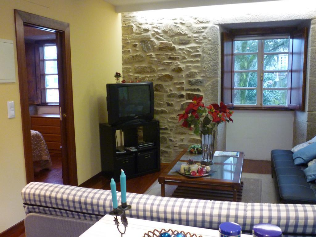 Apartamento Transito De Entrerruas Santiago de Compostela Ruang foto