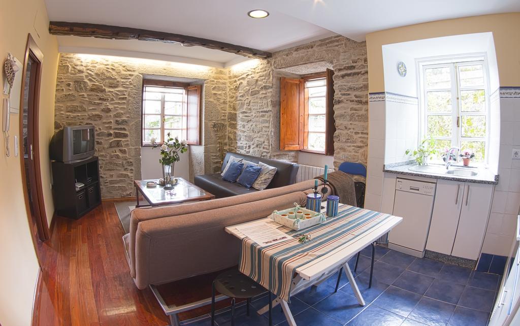 Apartamento Transito De Entrerruas Santiago de Compostela Bagian luar foto